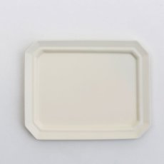 画像8: 【作山窯-SAKUZAN-】SAKUZAN DAYS Sara　サラ スクエアプレートM　19.5cm お皿 取り皿 パン皿　中皿　カフェ 磁器 日本製 陶器 (8)