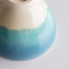 画像5: 【SAKUZAN】-藍-　グラデーション　碗　茶碗　ターコイズ　ボール　カップ　お碗　作山窯　日本製　美濃焼　釉薬　涼しげ　 (5)