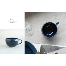 画像5: 【SAKUZAN】-藍-　マグカップ　スープカップ　ターコイズ　ネイビー　作山窯　日本製　美濃焼　釉薬 (5)