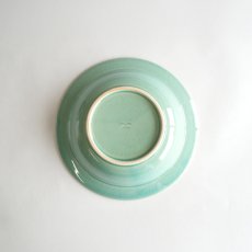画像11: 【作山窯-SAKUZAN-】藍 -ai-　パスタ皿　φ21.5cm ターコイズ　ネイビー リムボウル　日本製 (11)
