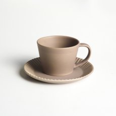 画像15: 【作山窯-SAKUZAN-】SAKUZAN DAYS　Sara　ストライプ　カップ&ソーサー　Stripe Cup&Saucer　/リム皿/コーヒーカップ/サラ/カフェ/磁器/日本製/陶器 (15)