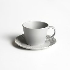 画像8: 【GIFT COLLECTION】B　SAKUZAN DAYS　Sara　カップ&ソーサー　スプーン　セット　新生活セット　ギフト　クリーム　グレー　Stripe Cup&Saucer　コーヒーカップ/サラ/カフェ/磁器/日本製/陶器　ギフトコレクション (8)