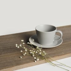 画像6: 【作山窯-SAKUZAN-】SAKUZAN DAYS　Sara　ストライプ　カップ&ソーサー　Stripe Cup&Saucer　/リム皿/コーヒーカップ/サラ/カフェ/磁器/日本製/陶器 (6)