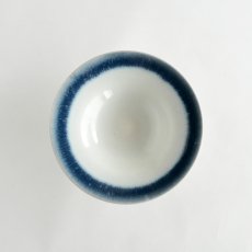 画像8: 【SAKUZAN】-凛-　深皿　φ21cm 　deep plate パスタプレート ネイビーグラデーション　紺　作山窯　日本製 (8)