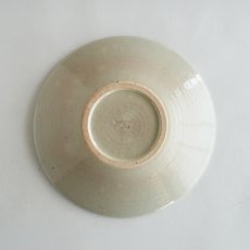 画像8: 【作山窯-SAKUZAN-】- 凛 - 平皿  M (φ19.5） L(φ26）紺吹き　日本製　陶器 美濃焼　Nature Ave.オリジナル (8)