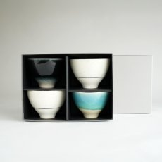 画像21: 【Gift】めし碗　茶碗　４個セット　作山窯　日本製　美濃焼　ギフトセット (21)