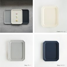 画像4: 【作山窯-SAKUZAN-】SAKUZAN DAYS Sara スクエアプレート L 28cm　SQPLate　L28　お皿　ディナープレート　磁器　日本製　陶器 (4)