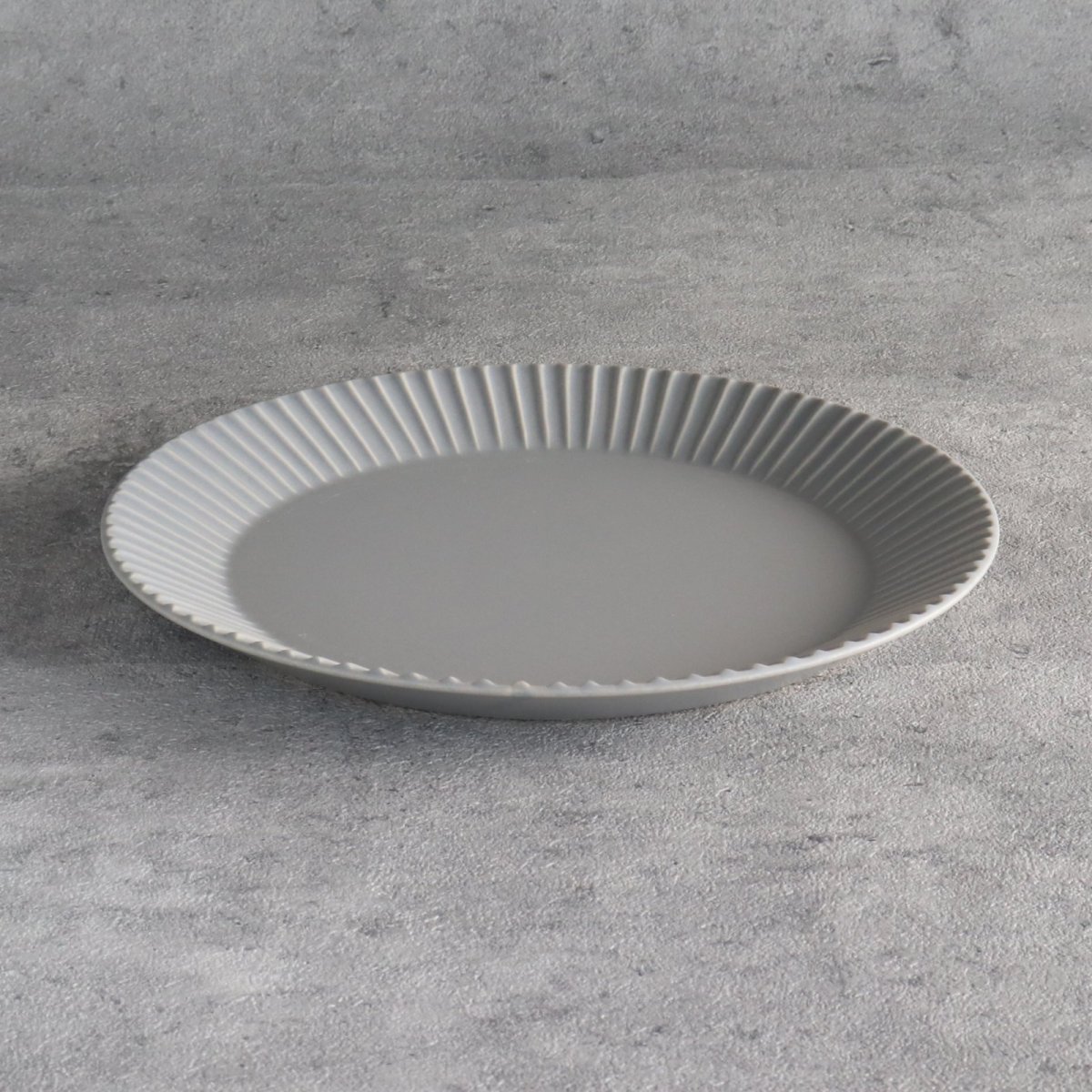 画像4: 【Gift 】SAKUZAN DAYS Sara ストライププレート L  27cm  皿 磁器 日本製 作山窯 (4)