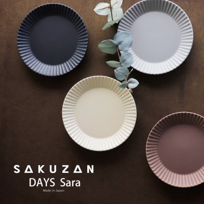 画像1: 【作山窯-SAKUZAN-】SAKUZAN DAYS Sara オーバル M 23.5cm　Oval M　お皿　ディナープレート　磁器　日本製