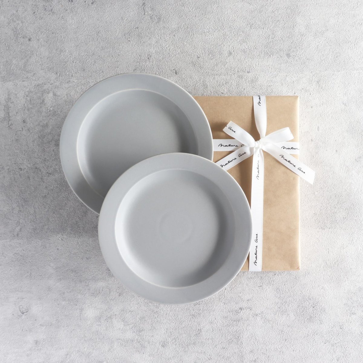 画像5: 【 Gift 】SAKUZAN DAYS Sara  7" プレート M  φ20cm  2枚セット 日本製 作山窯 (5)