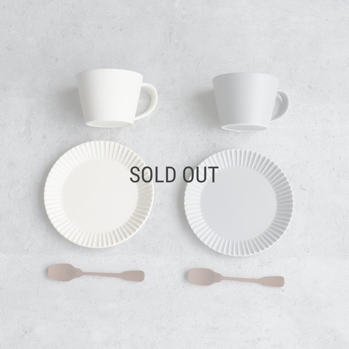 画像5: 【GIFT COLLECTION】B　SAKUZAN DAYS　Sara　カップ&ソーサー　スプーン　セット　新生活セット　ギフト　クリーム　グレー　Stripe Cup&Saucer　コーヒーカップ/サラ/カフェ/磁器/日本製/陶器　ギフトコレクション (5)