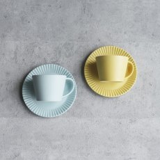 画像2: 【GIFT COLLECTION】C　SAKUZAN DAYS　Sara　カップ&ソーサー ペアセット　イエロー　ターコイズ　新生活　母の日　ギフト　Stripe Cup&Saucer　コーヒーカップ/サラ/カフェ/磁器/日本製/陶器　ギフトコレクション (2)