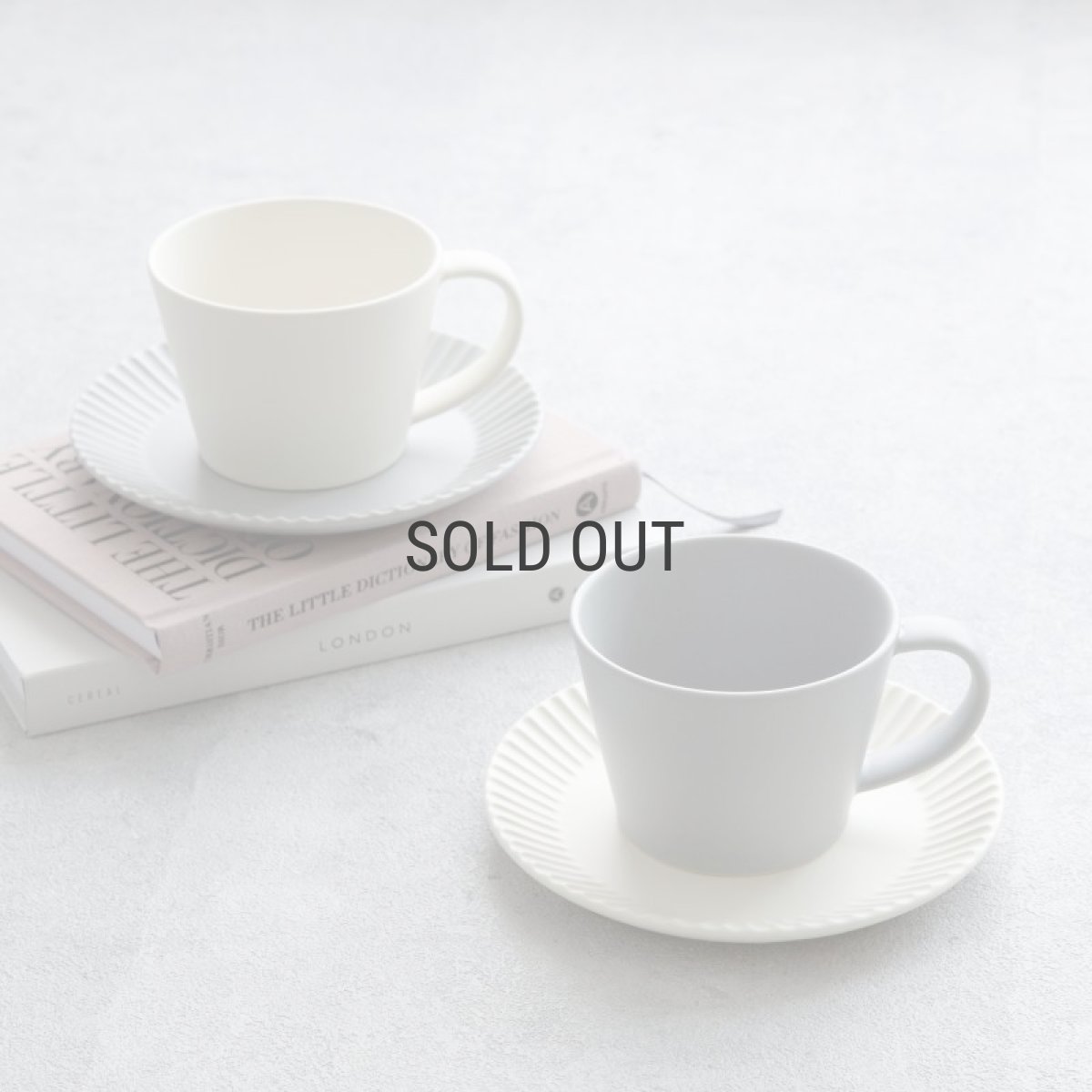 画像7: 【GIFT COLLECTION】B　SAKUZAN DAYS　Sara　カップ&ソーサー　スプーン　セット　新生活セット　ギフト　クリーム　グレー　Stripe Cup&Saucer　コーヒーカップ/サラ/カフェ/磁器/日本製/陶器　ギフトコレクション (7)