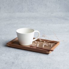 画像5: 【GIFT COLLECTION】K　SAKUZAN DAYS　Sara ティータイムセット　マグ　トレー　フォーク Tea Time Set 　新生活　ギフト　朝食　コーヒーカップ　カフェ　磁器　日本製　陶器　作山窯　 (5)