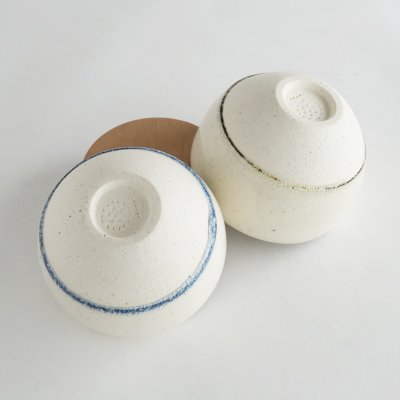 画像3: 【SAKUZAN】-紬- tsumugi　カップ　ゴス　サビ　茶碗　ボウル　ラテアート　作山窯　日本製
