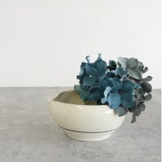 画像9: 【SAKUZAN】-紬- tsumugi　片口碗　碗　中鉢　抹茶ラテボウル　作山窯　日本製　φ13cm (9)