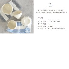 画像7: 【SAKUZAN】-紬- tsumugi　片口碗　碗　中鉢　抹茶ラテボウル　作山窯　日本製　φ13cm (7)