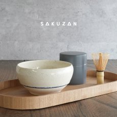 画像1: 【SAKUZAN】-紬- tsumugi　碗　抹茶碗　中鉢　カフェオレボウル　つむぎ　作山窯　日本製　φ13cm (1)