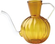 画像2: 【SPICE】ガラスジョーロ アンバー 300ml (2)