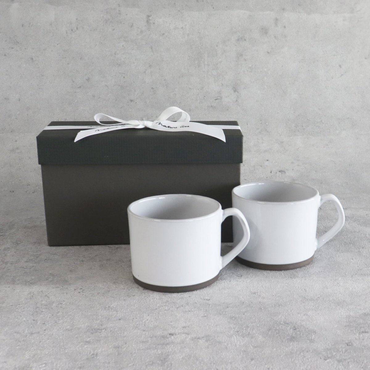 画像6: 【 Gift 】　Saveur  ストレートマグカップ　2個セット　ホワイト　ブラック　日本製　美濃焼　 (6)