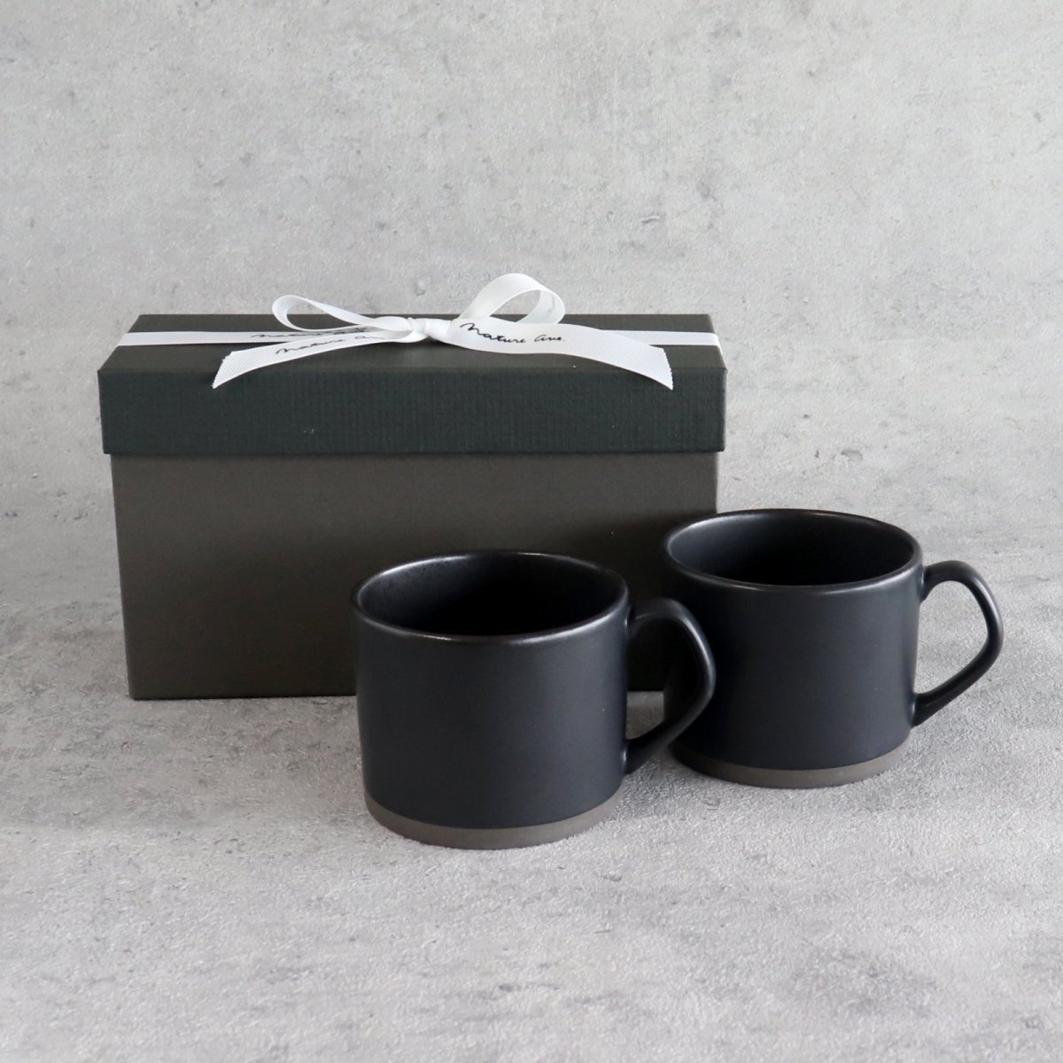 画像7: 【 Gift 】　Saveur  ストレートマグカップ　2個セット　ホワイト　ブラック　日本製　美濃焼　 (7)