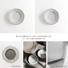 画像5: 【Saveur】サヴールN　ミニプレート　φ11cm　ゴールド　シルバー　ライン　 丸皿 　日本製 サブール (5)