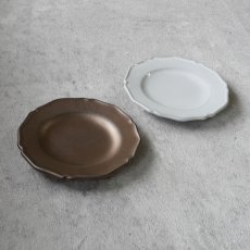 画像8: 【Saveur】サヴールN　ミニプレート　φ11cm　ブロンズ　ホワイト　小皿　豆皿 　日本製 　サブール (8)