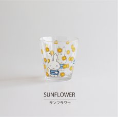 画像6: 【miffy】ミッフィー　グラス　タンブラー 250ml 　ガラス　コップ　サンフラワー　サファリ　Sunflower Safari　ディックブルーナ (6)