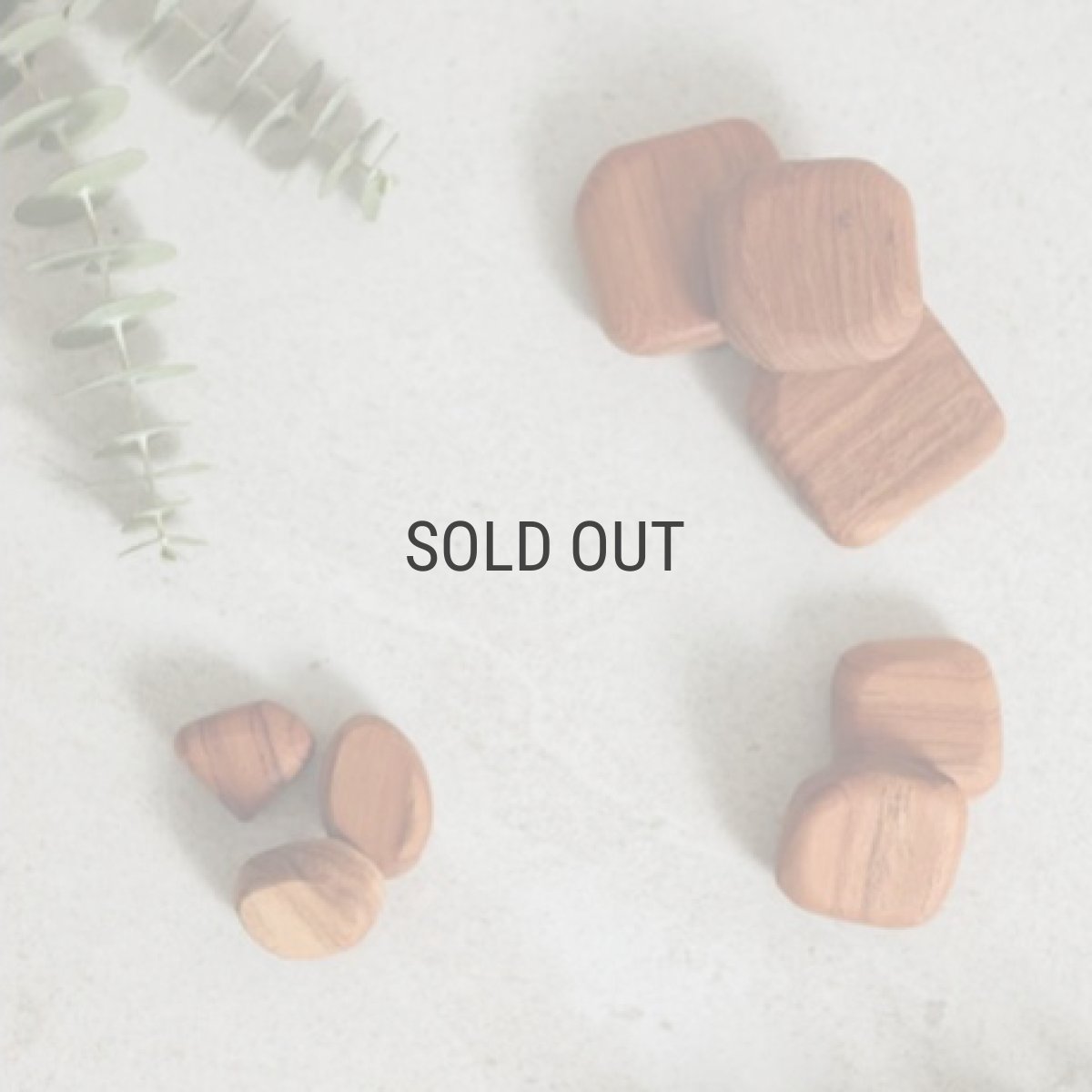 画像10: 【TEAK WOOD】マグネット 石ころ L　セット売り　磁石 (10)