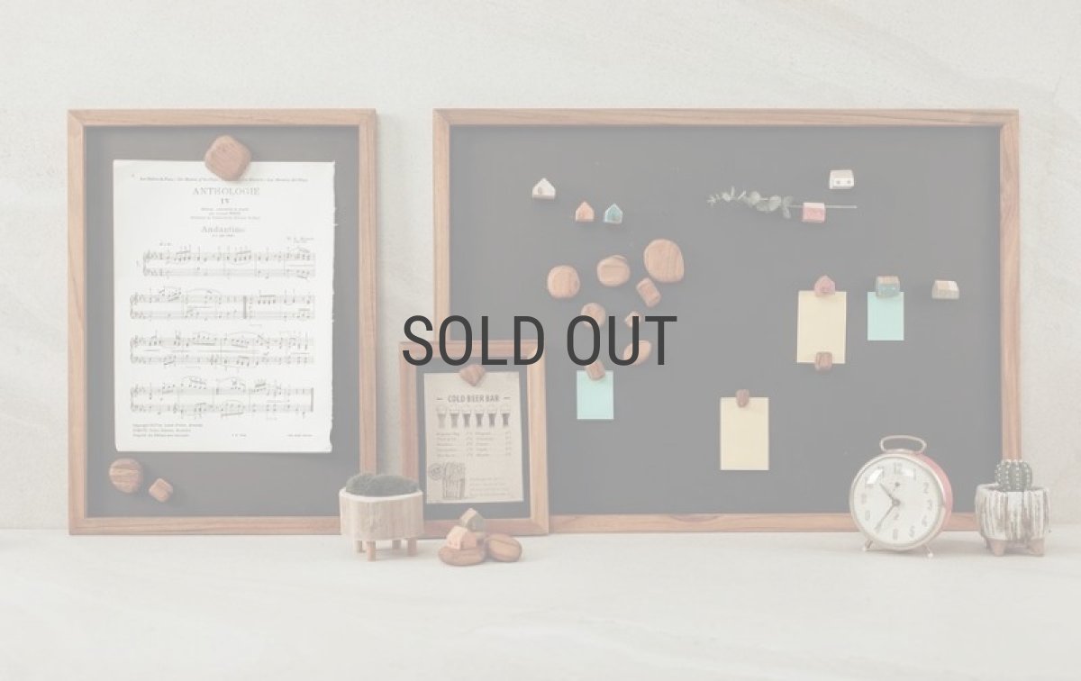 画像7: 【TEAK WOOD】マグネット 石ころ L　セット売り　磁石 (7)