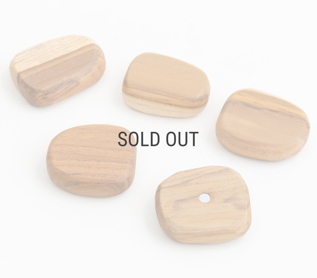 画像2: 【TEAK WOOD】マグネット 石ころ L　セット売り　磁石 (2)