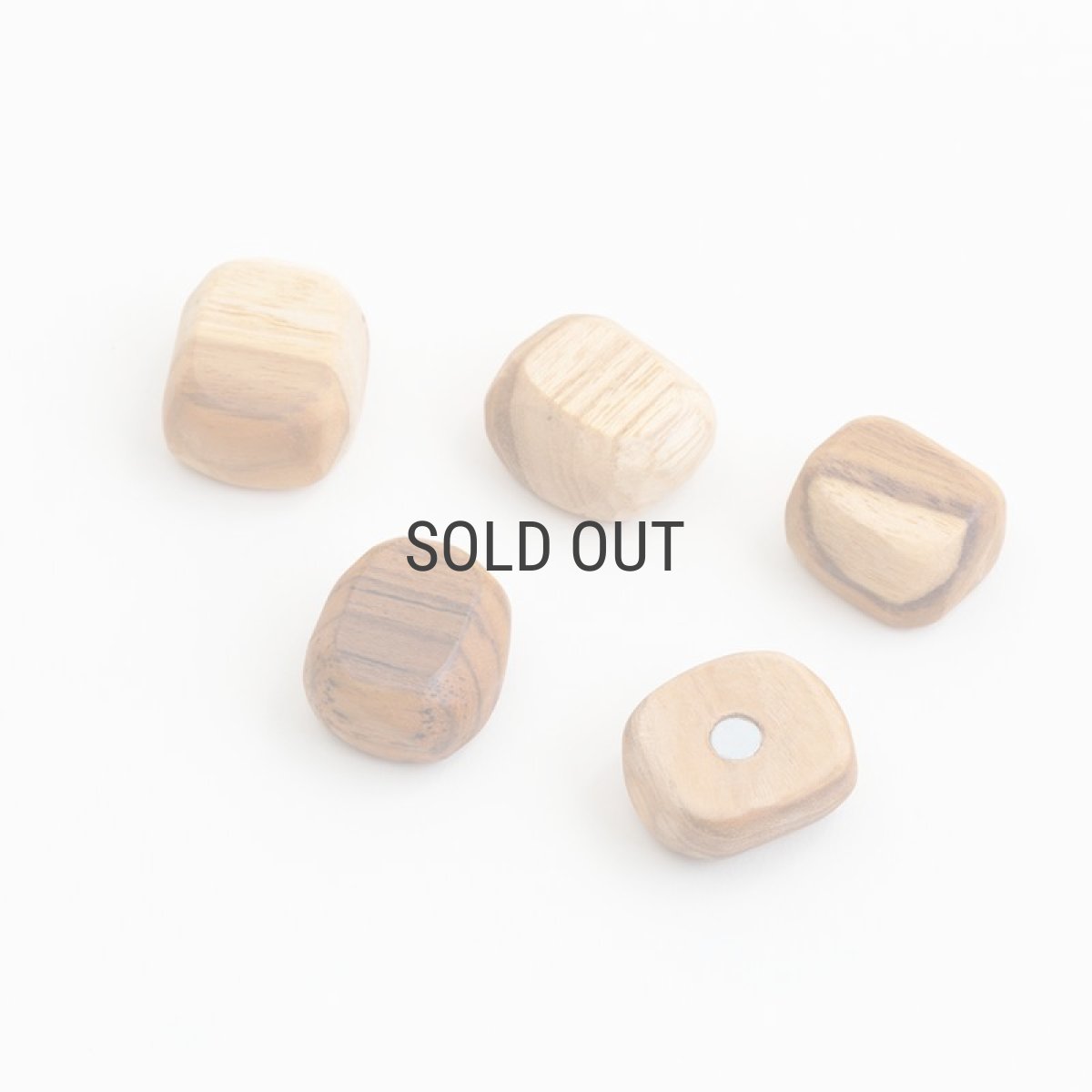 画像2: 【TEAK WOOD】マグネット 石ころ S　セット販売　磁石 (2)