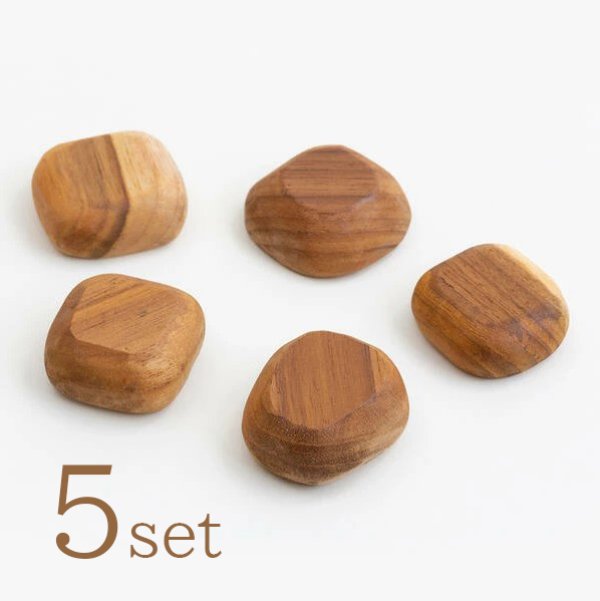 TEAK WOOD】マグネット 石ころ M セット売り 磁石 - Nature Ave.
