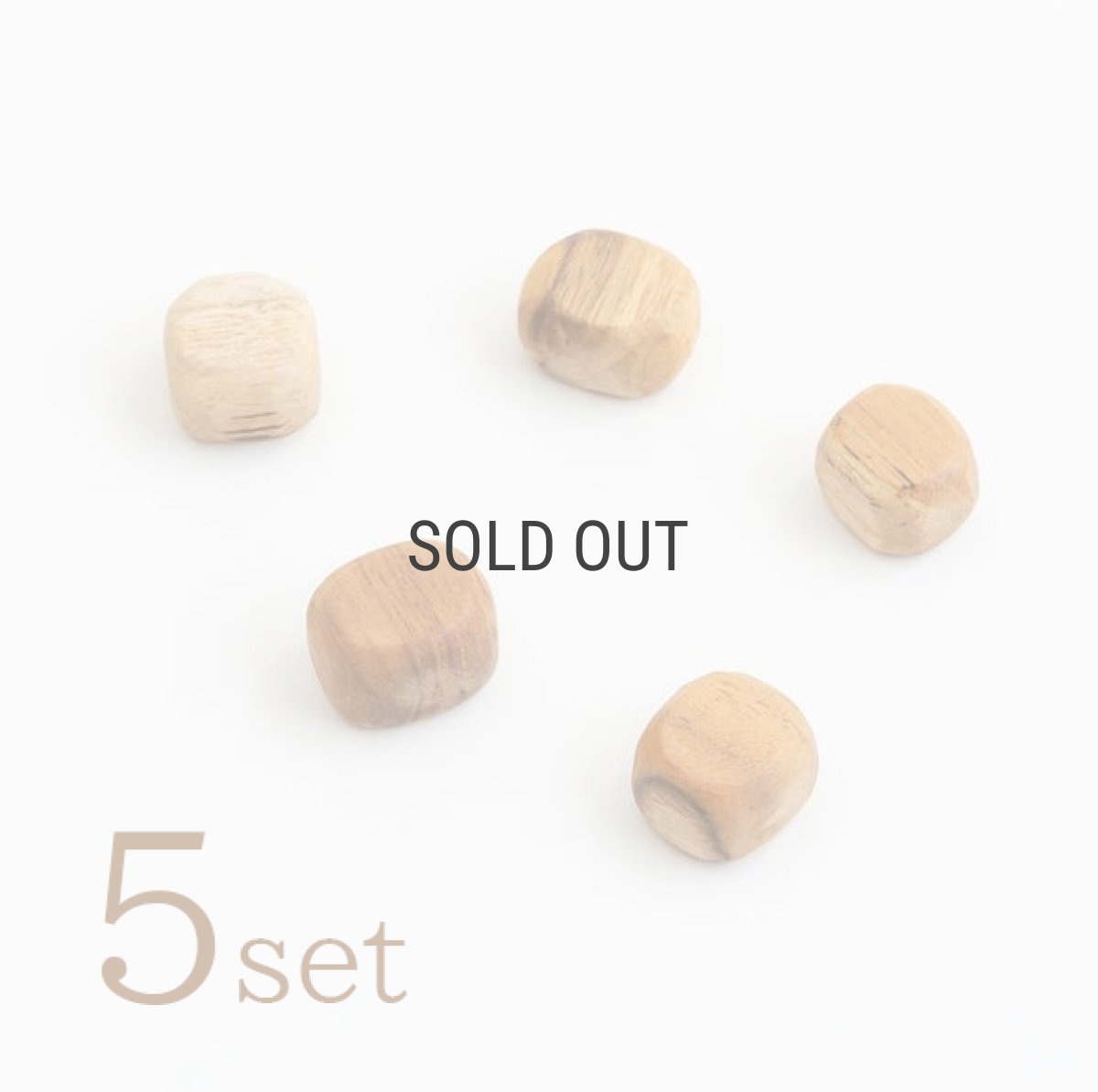 画像1: 【TEAK WOOD】マグネット 石ころ SS　セット売り　磁石 (1)