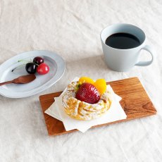 画像6: 【TEAK WOOD】プレート　レクタングル　S　20ｃｍ/カップホルダー無し/四角/丸/トレー/プレート/トレイ/チーク材/木製/ウッド/天然木/インスタ (6)