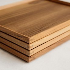 画像3: 【TEAK WOOD】スタックトレー　XL　42ｃｍ　チーク　Stack tray (3)