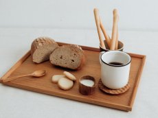 画像1: 【TEAK WOOD】スタックトレー　L　38ｃｍ　チーク　Stack tray (1)