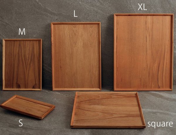 TEAK WOOD】スタックトレー M 29cm チーク Stack tray - Nature Ave.