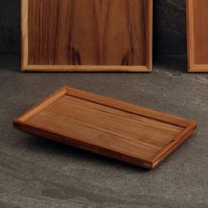 画像2: 【TEAK WOOD】スタックトレー　S　23ｃｍ　チーク　Stack tray (2)