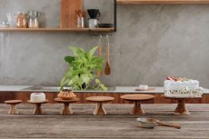 画像10: 【TEAK WOOD】ウッドコンポート　Φ185　wood compote　チーク (10)