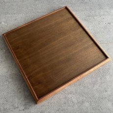 画像4: 【TEAK WOOD】スタックトレー　スクエア　32ｃｍ　ウォールナット　Stack tray (4)