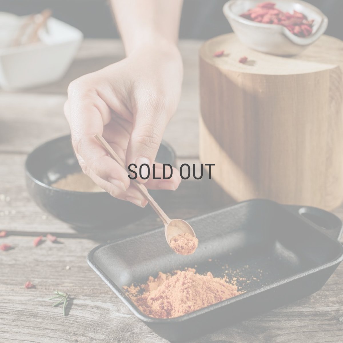 画像2: ネコポス対応【TEAK WOOD】Spice spoon  90 スパイススプーン   チーク材 (2)