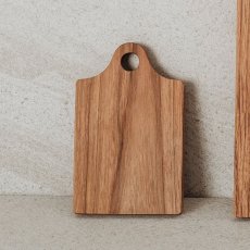 画像1: 【TEAK WOOD】カッティングボード　14ｃｍ　チーク　SC-07 (1)