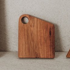 画像1: 【TEAK WOOD】カッティングボード　12ｃｍ　チーク　SC-09 (1)