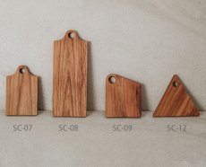 画像4: 【TEAK WOOD】カッティングボード　14ｃｍ　チーク　SC-07 (4)