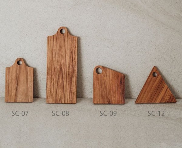 TEAK WOOD】カッティングボード 12cm チーク SC-09 - Nature Ave.
