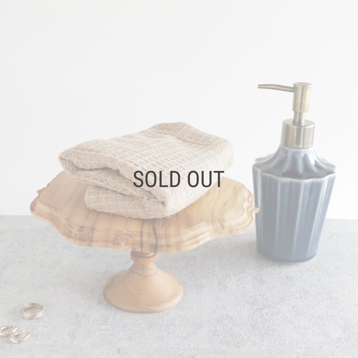 画像10: 【TEAK WOOD】ケーキスタンド　ゴシック　M　 φ21ｃｍ　チーク　木製 (10)