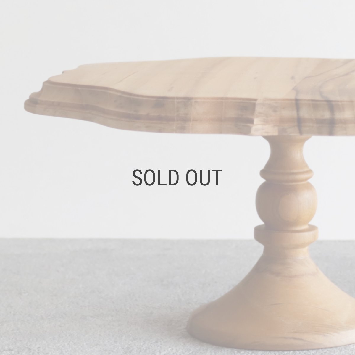 画像7: 【TEAK WOOD】ケーキスタンド　ゴシック　M　 φ21ｃｍ　チーク　木製 (7)