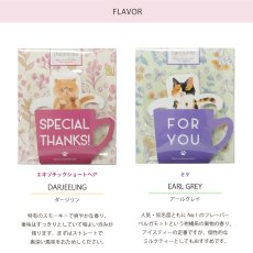 画像3: 【KISSA】ティーバッグ　紅茶　2.5g x 3　ダージリン　アールグレイ　アップル　アッサム　日本製　癒しのギフト (3)