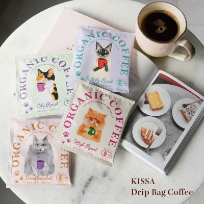 画像3: 【コーヒー乃川島】Cat, Coffee and Book  ドリップバッグ　ブレンドコーヒー　8g　マイルド　ヨーロピアン　スペシャル 